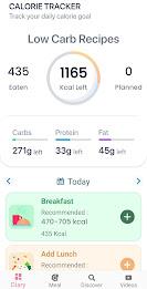 Low carb recipes diet app Capture d'écran 1