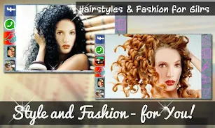 Hairstyles & Fashion for Girls Ảnh chụp màn hình 2