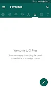 X Plus Messenger スクリーンショット 1