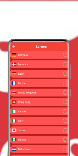 Schermata xpera vpn 2