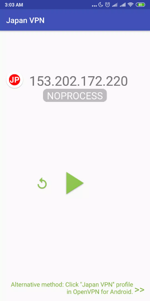 Schermata Japan VPN - Get Japanese IP 0