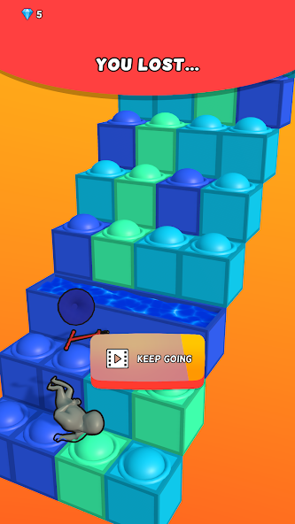 Pop It Run! 3D Mod 스크린샷 2