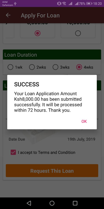 Loans Chap Chap应用截图第0张