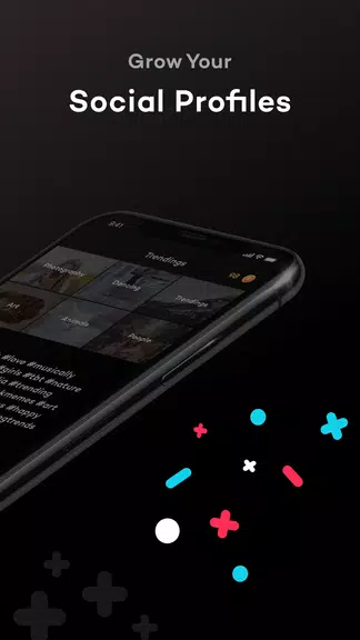 Schermata TikPlus for social profiles, likes and fans 2