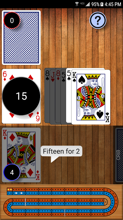 Schermata Grandpas Cribbage 2
