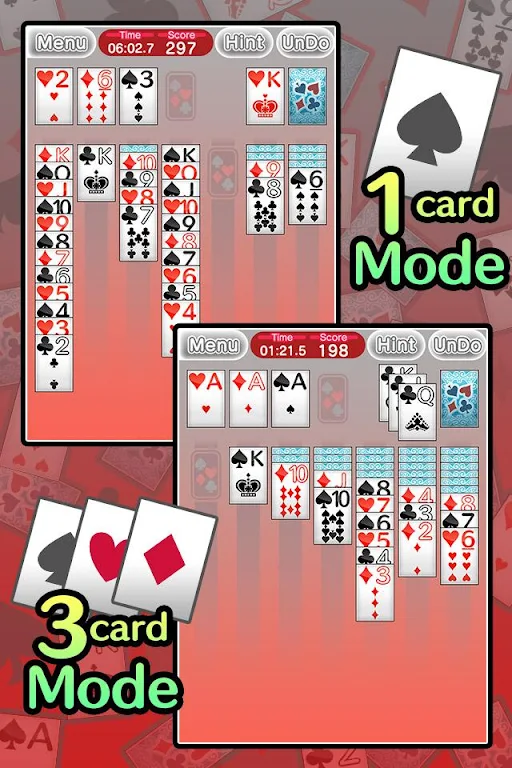 Basic Solitaire Klondike Capture d'écran 1