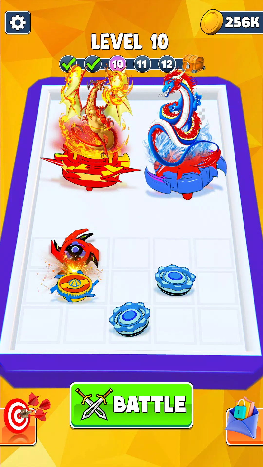 Merge & Battle Spinner Game Скриншот 1