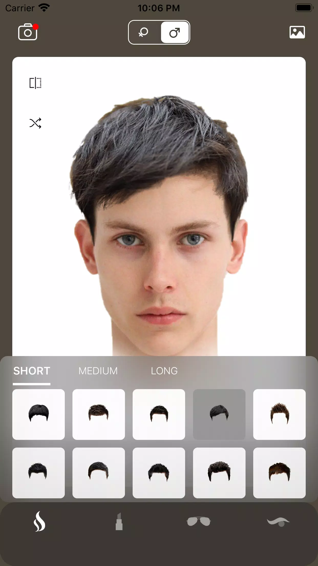 AI Hairstyle Try On・Bangs・Wigs Скриншот 2