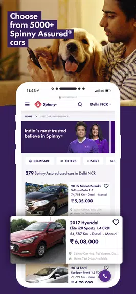 Spinny - Buy & Sell Used Cars Screenshot 1