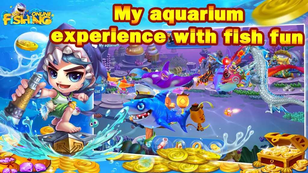 Fishing Online: Classic fish machine, free game Ảnh chụp màn hình 0