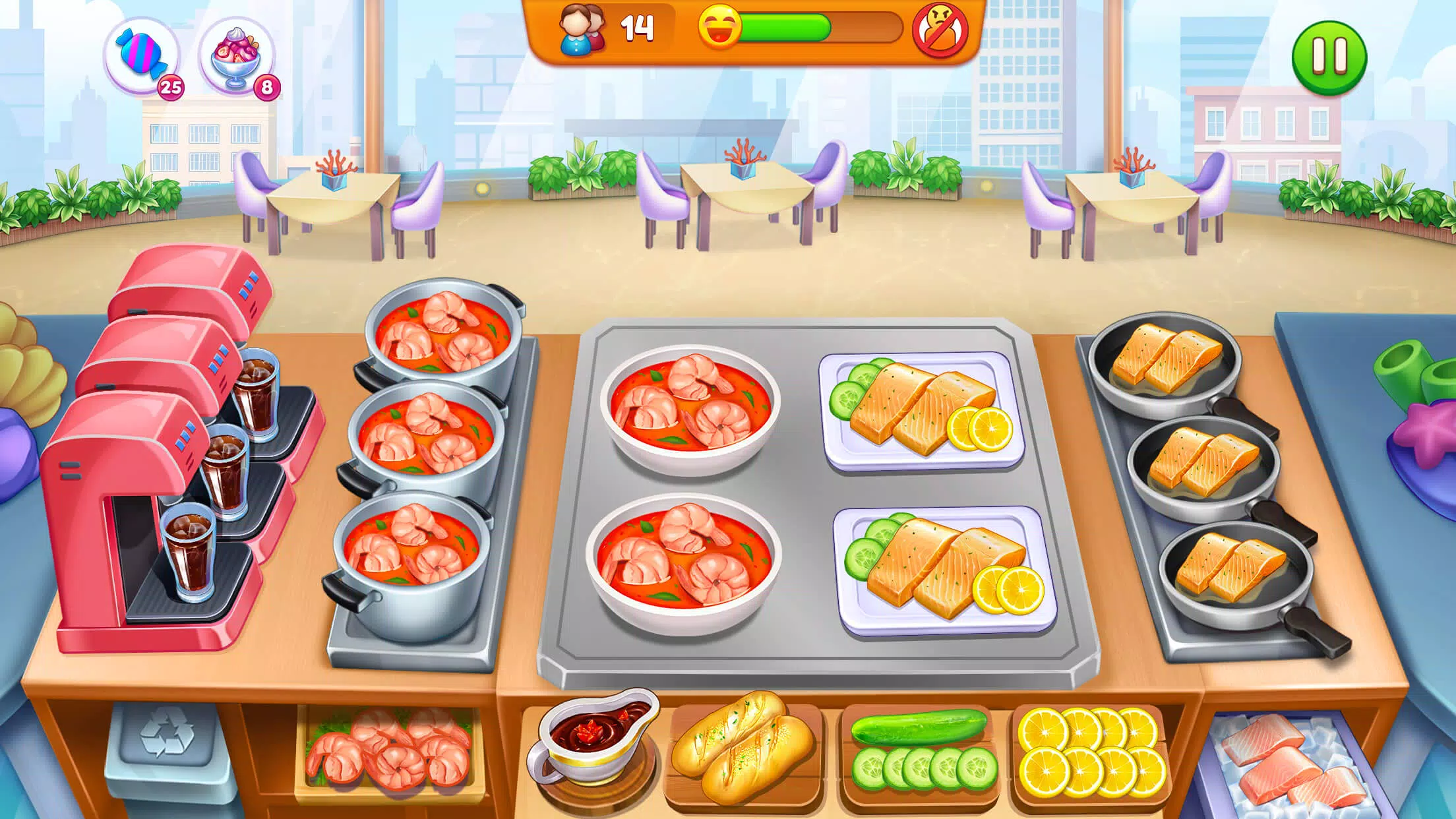 Schermata Cooking Restaurant Food Games 0