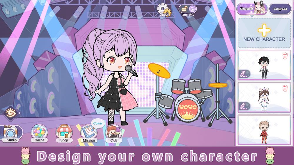 YOYO Doll: Gacha Makeover Life Screenshot 0