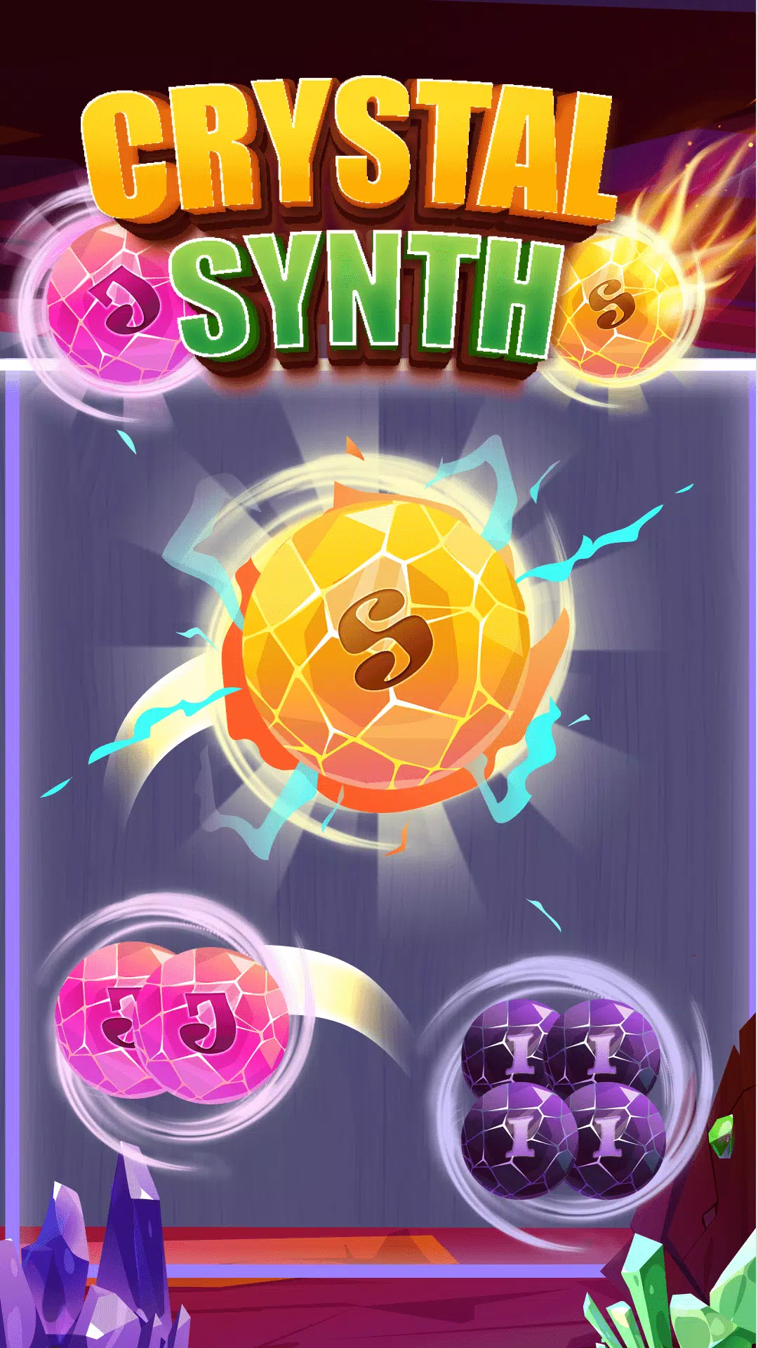 Crystal Synth - Earn Money Schermafbeelding 1