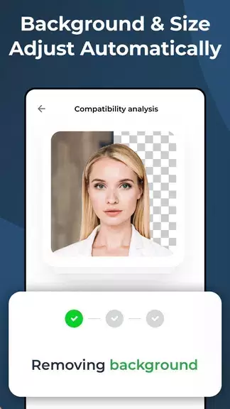 Biometrische Passbilder App Screenshot 1