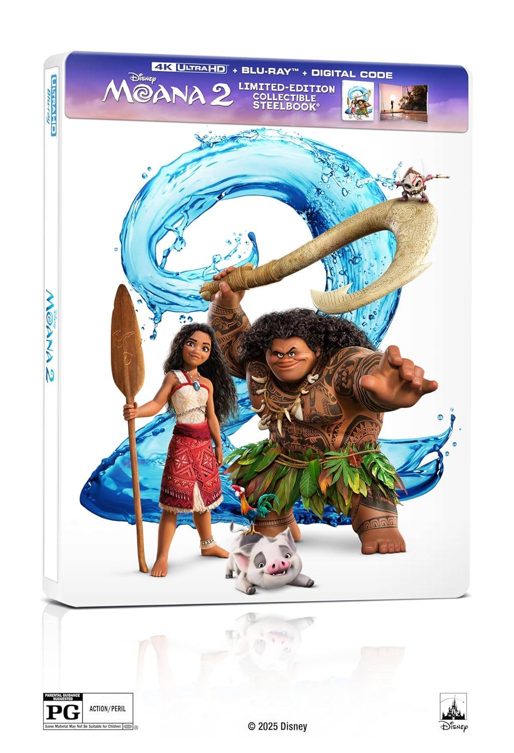 Disneys 'Moana 2' 4K Steelbook jetzt verfügbar