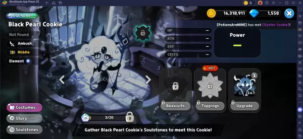 ブラックパールクッキー画像