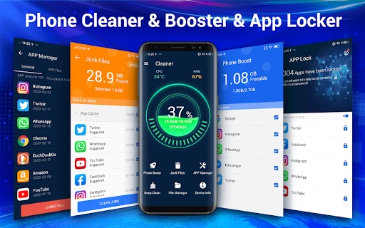 Cleaner - Phone Booster Captura de tela 2