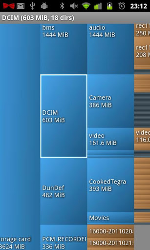 DiskUsage Schermafbeelding 1