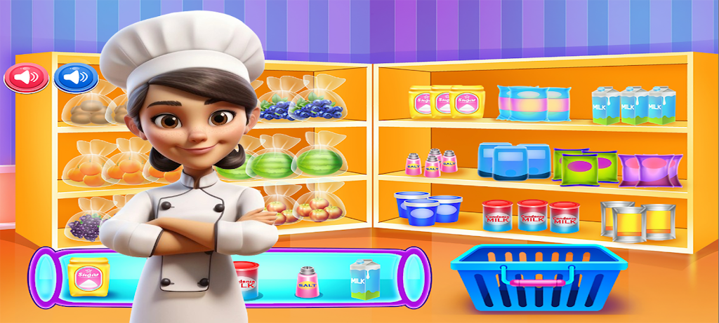 game cooking candy decoration ဖန်သားပြင်ဓာတ်ပုံ 0