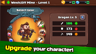 Mine Quest 2: RPG Mining Game ဖန်သားပြင်ဓာတ်ပုံ 2