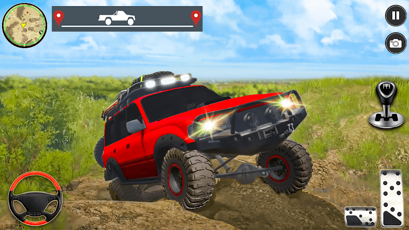 4x4 Turbo Jeep Racing Mania Captura de pantalla 0