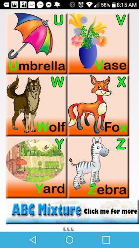 Phonics for Kids ภาพหน้าจอ 0