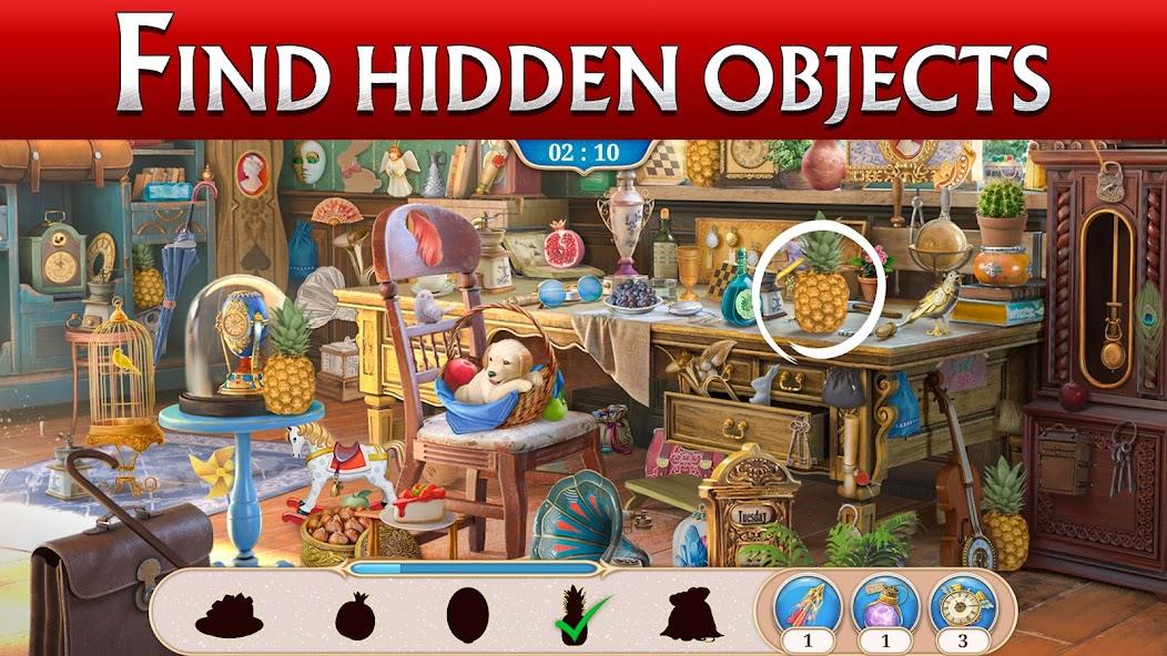 Seekers Notes: Hidden Objects Mod Zrzut ekranu 2