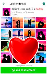 Romantic Stickers for WhatsApp Ảnh chụp màn hình 2