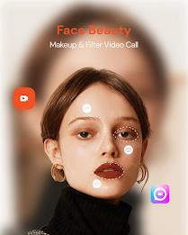 Face Beauty for App Video Call Ekran Görüntüsü 1