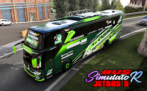 Mod Bus Simulator Jetbus 5 Tangkapan skrin 0