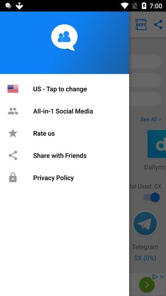 Messenger Pro Lite for Messages Schermafbeelding 1