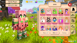 Candy World: Craft Captura de tela 0