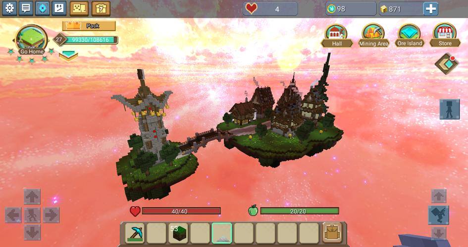 Skyblock for Blockman GO Tangkapan skrin 0