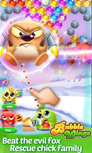 Bubble Wings Schermafbeelding 1