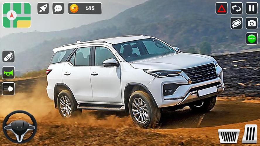 Fortuner Car Simulator Game 3D スクリーンショット 3