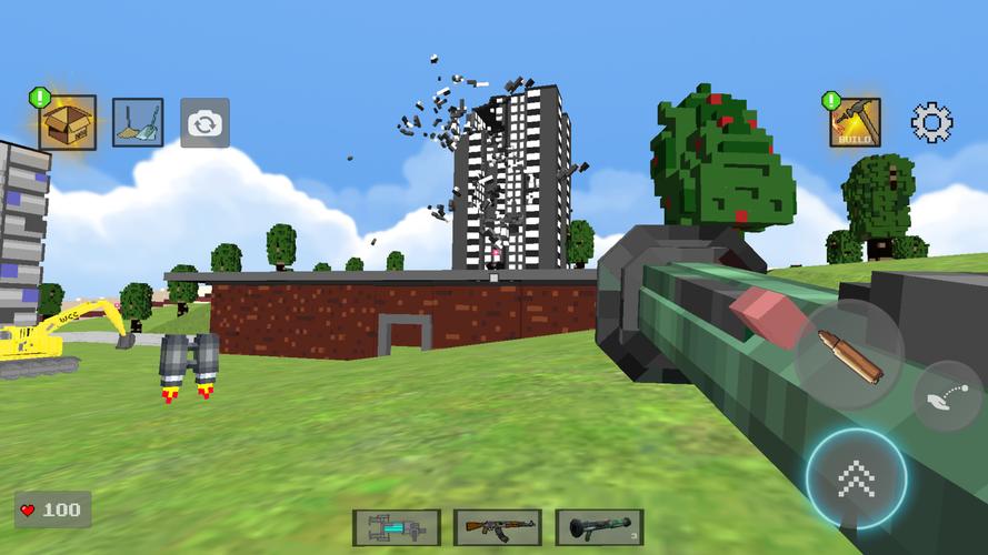 Nextbots in Playground: Pixel Ekran Görüntüsü 1