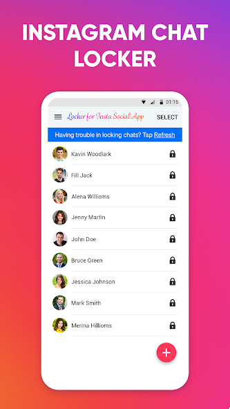 Locker for Insta Social App Mod Captura de pantalla 0