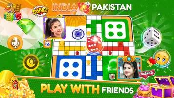India Vs Pakistan Ludo Tangkapan skrin 0