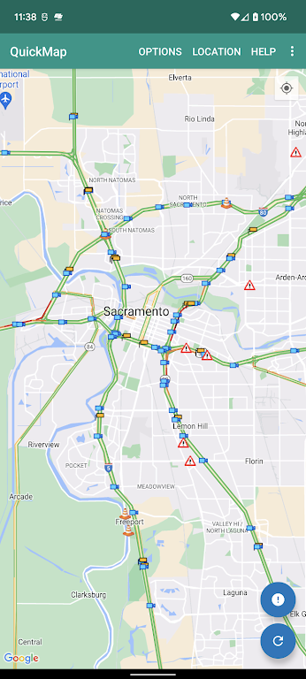 QuickMap Tangkapan skrin 0