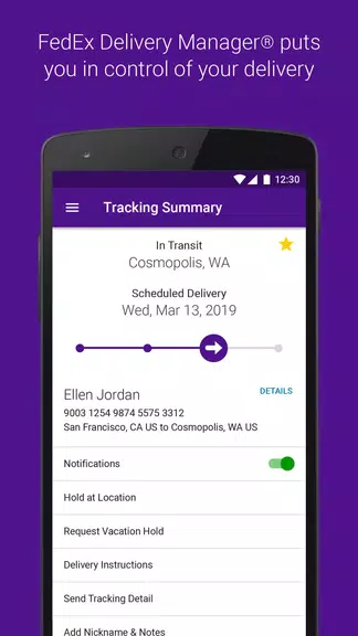 FedEx Mobile Screenshot 2