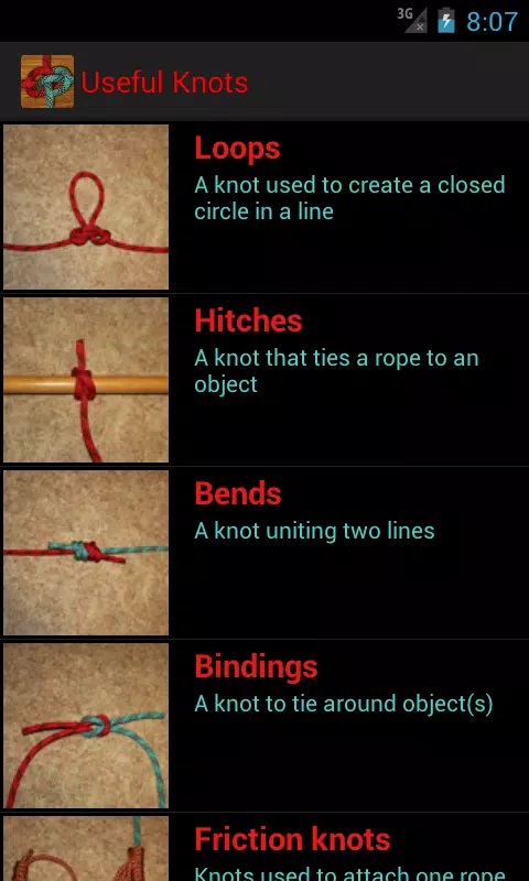 Useful Knots 스크린샷 0