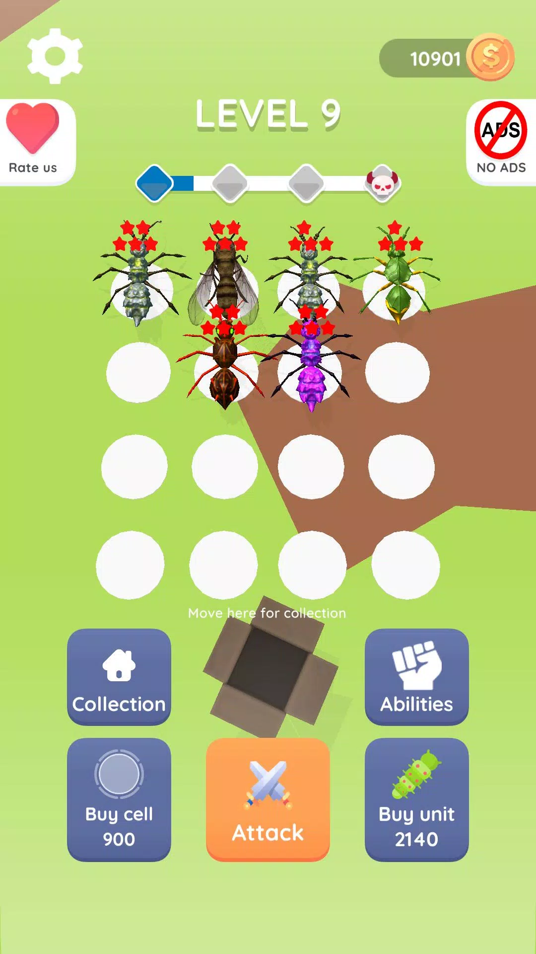 Bug Survivor: Ants Clash Tangkapan skrin 1