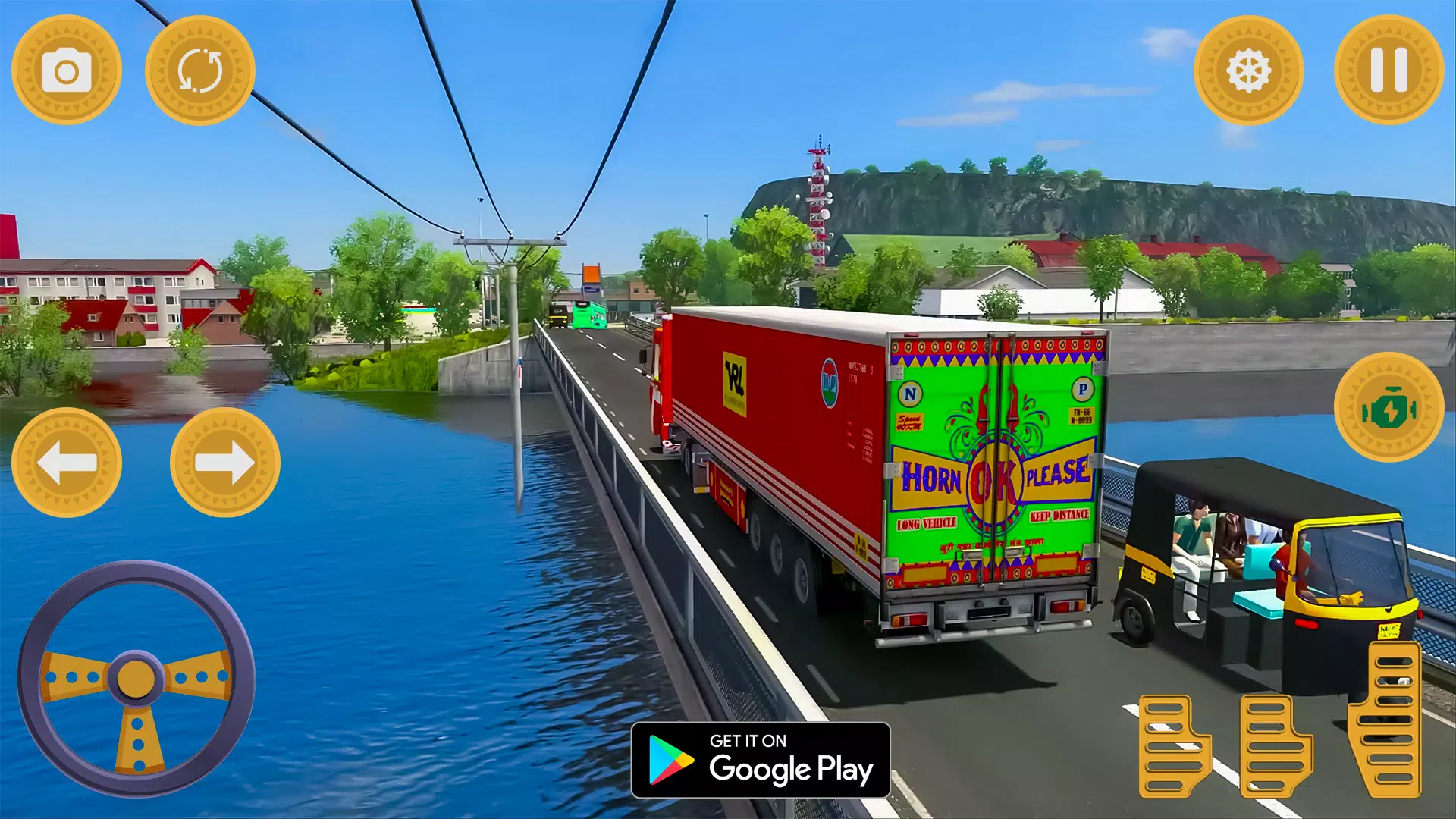 Indian Truck Cargo Simulator ဖန်သားပြင်ဓာတ်ပုံ 2