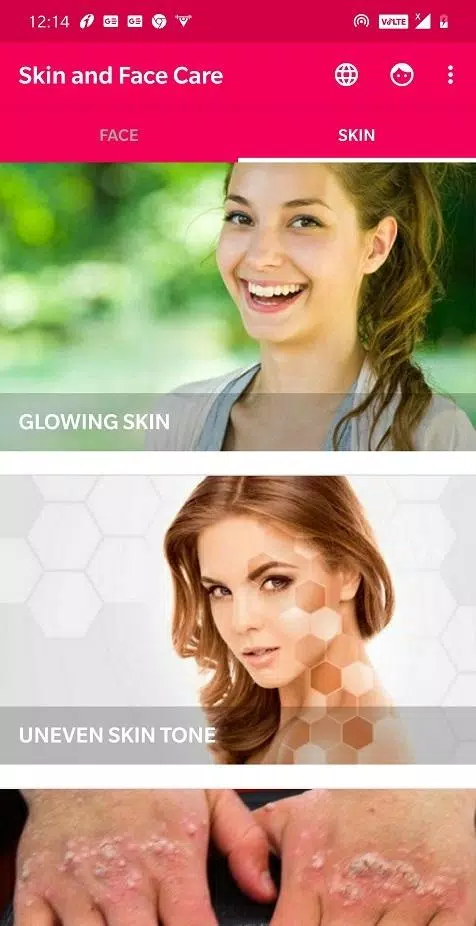 Skin and Face Care - acne, fai Screenshot 2