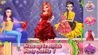 Flower Girl : DressUp & Makeup Tangkapan skrin 0