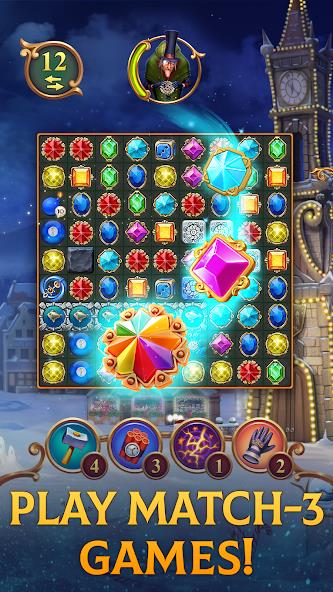 Clockmaker: Jewel Match 3 Game Mod Ảnh chụp màn hình 1