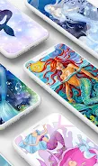 Mermaid Wallpaper ภาพหน้าจอ 2