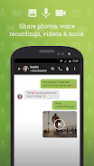 The Text Messenger App ဖန်သားပြင်ဓာတ်ပုံ 3