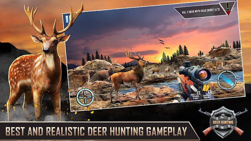 Deer Hunting Simulator Games Captura de pantalla 0