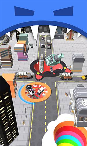 City Hole Io: Robot Attack 스크린샷 0